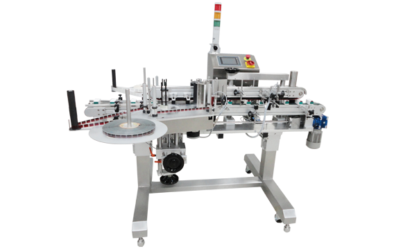 PL-252 Máquina de etiquetado automático de envoltura en la esuina & a prueba de manipulación