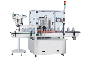 Continuous Style Pick & Place Capping Machine (Servo System) 