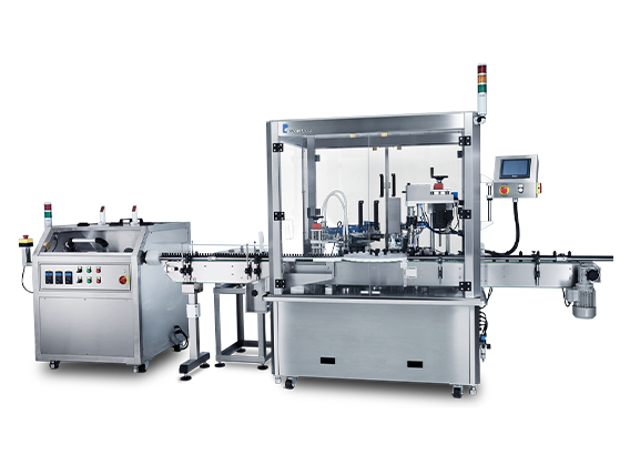 FL-800 Filling-Plugging-Sealing Compact Machine with Unscrambler
