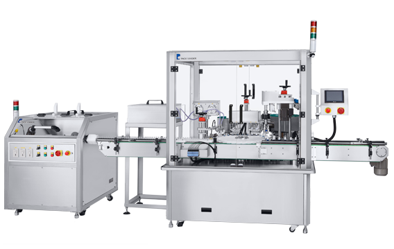 FL-800 Filling-Plugging-Sealing Compact Machine with Unscrambler